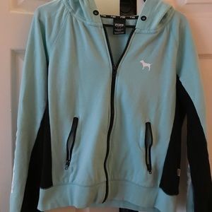 victoria secret pink zip up jacket